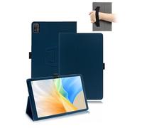 toergy Custodia protettiva per tablet DOOGEE Tab E3+ Android 15 AI Tablet 12 pollici con cinturino da polso e funzione di supporto e anti-goccia, design sottile e semplice, blu