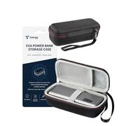 toergy Custodia rigida in EVA compatibile con Ugreen Nexode Power Bank 20000 mAh 130 W, borsa protettiva antiurto da viaggio, tasca in rete per cavi e accessori (solo custodia)