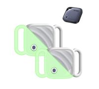 toergy Set di 2 custodie in silicone per UGREEN FineTrack Smart Tag | Adatto per UGREEN FineTrack. Collare in silicone resistente agli urti con motivo a onde, fissaggio per cani e gatti
