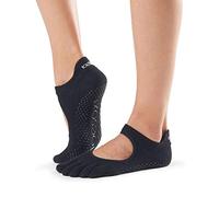 Calze antiscivolo a dita piene Fitness-Mad Toesox Bellarina Noir M