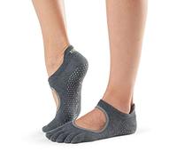 ToeSox Ytoewtbellarinacharm Calze Per Yoga E Pilates, Unisex - Adulto, Charcoal Grey, Medium
