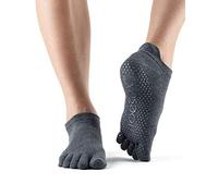 ToeSox Ytoewtlrchars, Calze per Yoga E Pilates Unisex - Adulto, Charcoal Grey, Small