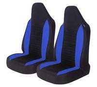 Toets Auto Coprisedili Anteriori per Citroen C3 2013-2025, Coprisedile Universale Compatibili con Airbag Laterali e Lavabile,C/Blue