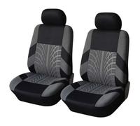 Toets Set Coprisedili Auto Coprisedili per Suzuki Vitara 2015-2025, Soft Traspirante Protezione per Sedili Auto Set Coprisedile Anteriori E Posteriori,C/Grey