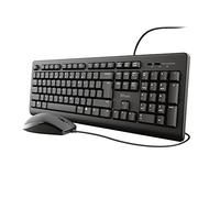 Toetsenbord Trust Primo + Muis Zwart