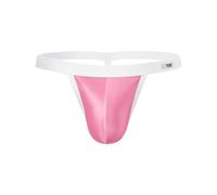 TOF Paris - Intimo da Uomo Mutandine a Perizoma - Mon Amour Microfiber Thong Pink - 1x Taglia L