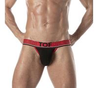 TOF Paris - Intimo da Uomo Sospensorio - Champion Jockstrap Black - 1x Taglia L