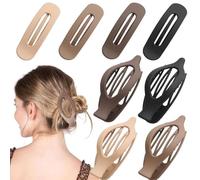 TOFBS 8 Pezzi Set Mollette Capelli Ovali Artigli Fermagli Eleganti Accessori Acconciatura Minimalisti Stile Nordico Clip Opache