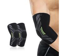 TOFBS Tutore Gomito Elastico Compressione Supporto Articolare Traspirante Stabilizzatore Braccio Protezione Sportiva Tennis Pallavolo Basket