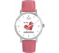 Toff London Bianco Con Cuore Rosso Be My Valentine Watch