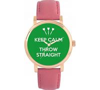 Toff London Green Keep Calm Throw Straight Watch