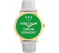 Toff London Green Keep Calm Throw Straight Watch