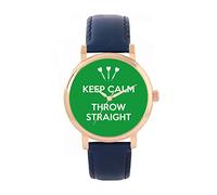 Toff London Green Keep Calm Throw Straight Watch