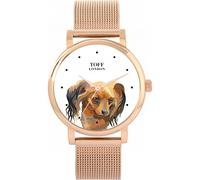 Toff London Marrone Russian Toy Terrier Head Dog Watch