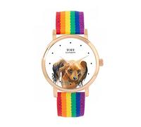 Toff London Marrone Russian Toy Terrier Head Dog Watch