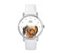 Toff London Marrone Russian Toy Terrier Head Dog Watch