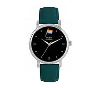 Toff London Mini Original Pride Flag Watch Ladies 38mm Case 3atm Resistente all'acqua Movimento al quarzo progettato su misura Lusso alla moda