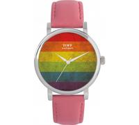 Toff London Orologio arcobaleno con texture vintage orgoglio