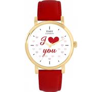Toff London Orologio bianco ti amo