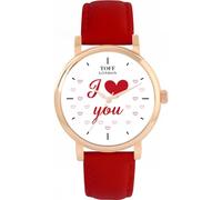 Toff London Orologio bianco ti amo