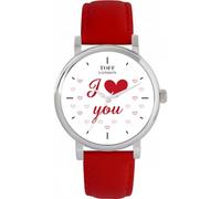 Toff London Orologio bianco Ti amo