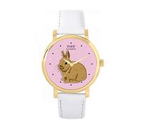 Toff London Orologio Brown Netherland Dwarf Rabbit