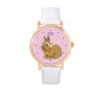 Toff London Orologio Brown Netherland Dwarf Rabbit
