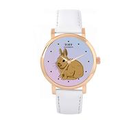 Toff London Orologio Brown Netherland Dwarf Rabbit