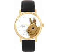 Toff London Orologio Brown Netherland Dwarf Rabbit Head