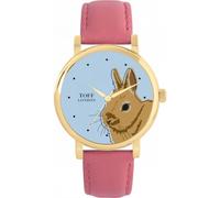 Toff London Orologio Brown Netherland Dwarf Rabbit Head