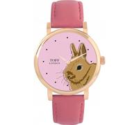 Toff London Orologio Brown Netherland Dwarf Rabbit Head