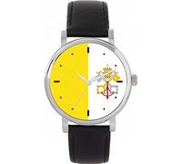 Toff London Orologio con bandiera della Città del Vaticano