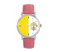 Toff London Orologio con bandiera della Città del Vaticano