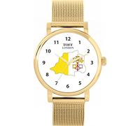 Toff London Orologio con bandiera della Città del Vaticano