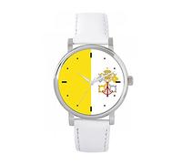 Toff London Orologio con bandiera della Città del Vaticano