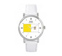 Toff London Orologio con bandiera della Città del Vaticano