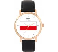 Toff London Orologio con bandiera della Polonia