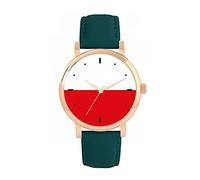 Toff London Orologio con bandiera della Polonia