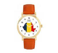 Toff London Orologio con bandiera della Romania