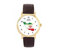Toff London Orologio con bandiera dell'Iran
