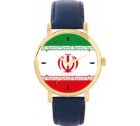 Toff London Orologio con bandiera dell'Iran