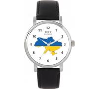 Toff London Orologio con bandiera ucraina