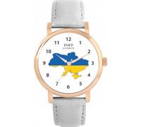 Toff London Orologio con bandiera ucraina