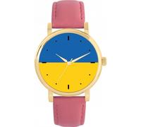 Toff London Orologio con bandiera ucraina