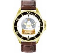Toff London Orologio con globo di neve di Natale