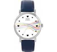 Toff London Orologio con manganelli a forma di nastro di orgoglio