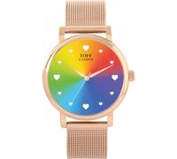 Toff London Orologio con manganelli cuore Pride Ombre