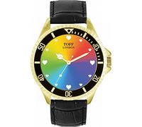 Toff London Orologio con manganelli cuore Pride Ombre