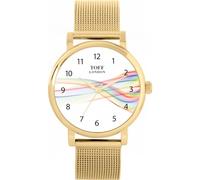 Toff London Orologio con numeri arabi Pride Ribbon