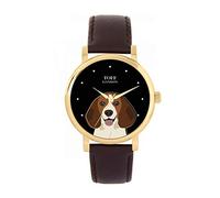 Toff London Orologio con testa di cane da lepre